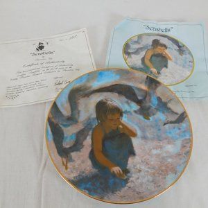 Seashells Thornton Utz Precious Moments Collection 1980 COA Vintage Fine China